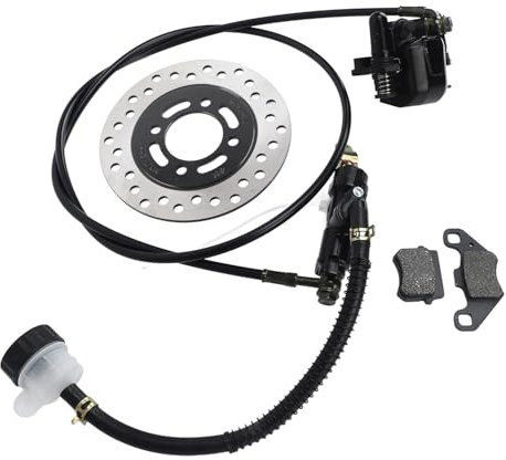 Hydraulisches Scheibenbremsen-Set, 50, 110, 125, 150, 200, 250, Dirt Bike, Quad, ATV, Go-Kart, Bremssattelsystem mit Hydraulischem Kabel, Ersatz für Taotao Kazuma Roketa