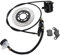 Hydraulisches Scheibenbremsen-Set, 50, 110, 125, 150, 200, 250, Dirt Bike, Quad, ATV, Go-Kart, Bremssattelsystem mit Hydraulischem Kabel, Ersatz für Taotao Kazuma Roketa