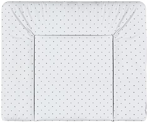 ALVI Wickelauflage Wiko Kuschel 70x85 cm/weiche Wickelunterlage abwaschbar/Baby Wickeltischauflage Folie phalatfrei beschichtet/Weiche Auflage für Wickeltisch ab 0 Monate