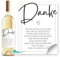 SpecialMe® Weinetiketten Weinflaschenetiketten personalisiert Flaschenetiketten selbstklebend Wein Geschenk Weiss unisize