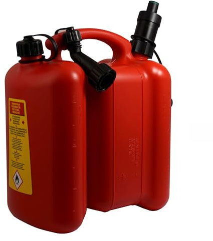 Kraftstoffkanister Doppelkanister Kombi-Kanister 6+3 L mit Autostop