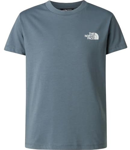 THE NORTH FACE Kinder Box NSE Regular SS T-Shirt, Granite Grey, 176