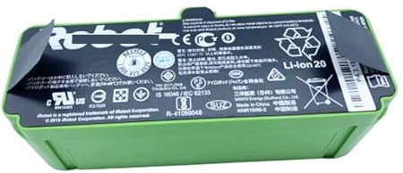 VFUNIOUSF Batteria 14,4 V 1800 mAh, Compatibile con Roomba Serie 500 600 700 800, aspirapolvere, sostituire la Batteria