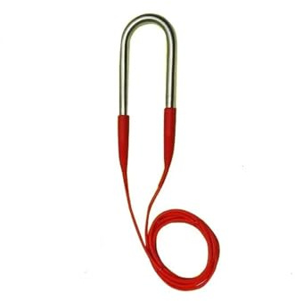 Lot de 2 thermoplongeurs 60 V CC 500 W/1000 W en acier inoxydable de type U avec fil de 1 mètre(500w)