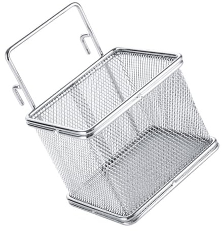 Stainless Steel Hot Pot Mesh Filtering Basket with Hanging Hook | Home and Restaurant Use, Hangs on Pot Side, Easy to Clean, Food Straining for Cooking