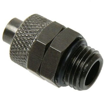 Diverse Anschluss 1/4 Zoll auf 10/8mm II - black nickel