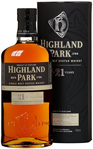 Highland Park 21 Years Old mit Geschenkverpackung Whisky (1 x 0.7 l)