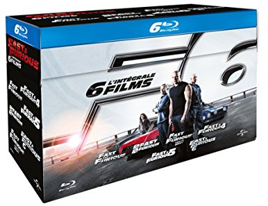 Coffret fast and furious 1 à 6 [Blu-ray] [FR Import]