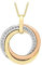Carissima Gold Damen - Kette 9k Rundschliff Zirkonia 3.45.8474