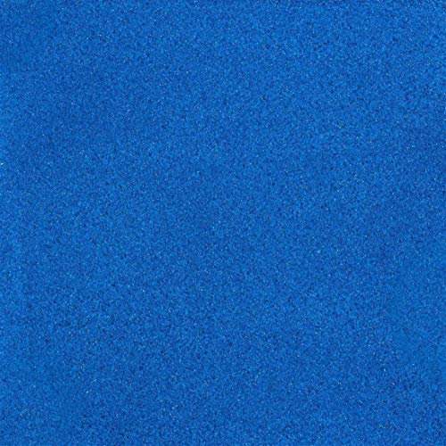 Farbsand, Dekosand farbig ca 0,5 mm. 1 KG in BLAU -90