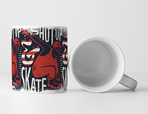 Eau Zone Motiv Spruch Tasse Geschenk