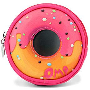 Oh My Pop! Pinknut-Porte-monnaie Rond, Rose