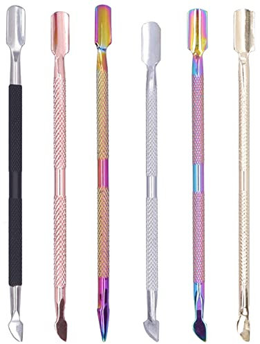6 Stück DIY Leder Edge Dye Pen, Leder Edge Roller Applikator mit Doppelkopf für Leder Craft DIY Lederarbeiten Leder Handwerk Werkzeug
