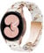 DEALELE Armband Kompatibel mit Samsung Galaxy Watch 7 / FE / 6/6 Classic / 5/5 Pro / 4/4 Classic / 3 41mm, 20mm Buntes Harz Resin Ersatz Armbänder für Huawei GT3 42mm / GT2 42mm, Nougat