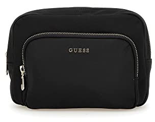 Guess Europe SAGL Damen Organizer Travel Case, Schwarz