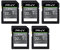 PNY Tarjeta de Memoria Flash SDHC Elite Class 10 U1 V10 de 32 GB, Paquete de 5 – 100 MB/s de Lectura, Clase 10, U1, V10, Full HD, UHS-I, tamaño Completo SD