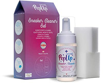 Pep*Up Sneaker Cleaner Set inkl. 2 Schwämme | Sportschuhe | Reinigung | Tunschuhe | Vegan | Bio | Made in Austria