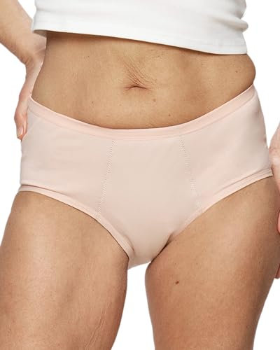 Inkontinenz Slip Damen Waschbar - Windeln für Erwachsene & Wochenbett Binden - Wochenbett Unterwäsche für Frauen aus Bio-Baumwolle - Alternative zu Erwachsenen Windel - M
