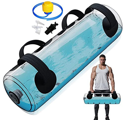 MuscleForge® Aquabag Water Bag, Aqua Power Bag 20 kg, Wassertrainingsbeutel für Stabilizationtraining und Kraftsport, Adjustable Water Bag