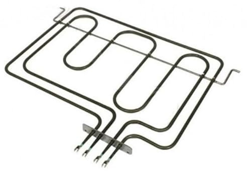 Franza Resistenza forno superiore doppia grill per Nardi 385 x 305 mm. 800/1800 Watt. - 040199009901-040199009962 R - RE2573