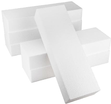 MCE-Commerce A3990714, Poliestireno, Blanco, 30cm x 10cm x 5cm, 6