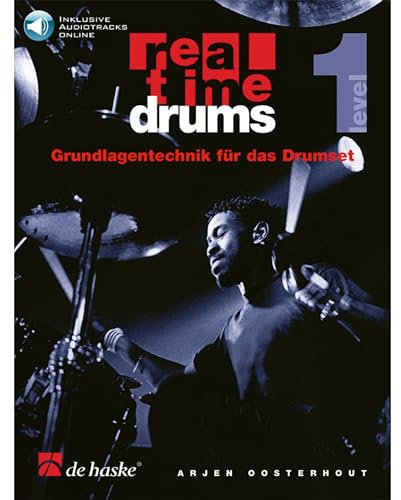 De Haske Real Time Drums 1 - Schulwerk für Schlagzeug