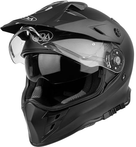 MIDA MV-3 Adventure 3 in 1 Dual Sport MX Off Road Full Face Motorbike Motorcycle Helmet ECE 2206 Approved