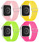 CCnutri Cinturino elastico in nylon compatibile con Apple Watch 38 mm, 40 mm, 41 mm, 42 mm, 44 mm, 45 mm, 46 mm, 49 mm, tessuto intrecciato sportivo, da donna, per iWatch SE Serie 10, 9, 8, 7, 6, 5,