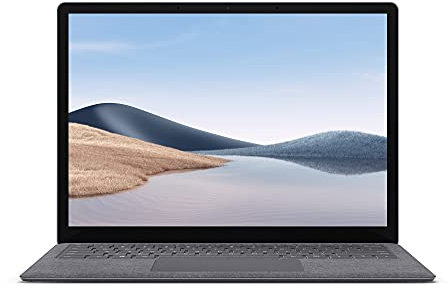 2021 Microsoft Surface Laptop 4 con Intel Core i7-1185G7 (13,5-pollici, 16GB RAM, 512GB SSD) (QWERTY Inglese) Platino (Ricondizionato)
