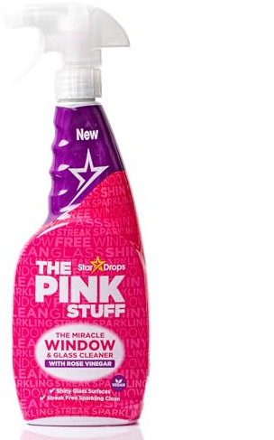 Stardrops - The Pink Stuff - The Miracle Window and Glass Cleaner Spray- 25.36 Fl Oz 10-Pack Full Case