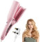 IXYHKB 32MM Hair Curler, French Wave Curling Iron with 4 Temperature Control 15s Quick Heating, Hair Wavers for Short Hair and Long Hair, Adjustable Temperature, Professional Hair Styling Tools
