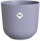 Elho Jazz Round Ø 35cm - Pot de Fleurs d'Intérieur - Plastique 100% recyclé - Structure Unique - Ø 34.5 x H 32.2 cm - Violet/Lavande Lilas