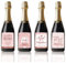 SUPERDANT Etiquette Champagne 40 Feuilles de D'Étiquettes Décorations de Fête D'Anniversaire Etiquette Personnalisé pour Étiquettes de Bouteilles de Vin Étiquettes de Bouteilles de Vin Roses