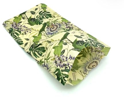 beeskin Beeswax Bag - l 25x45cm (Passionsblume)