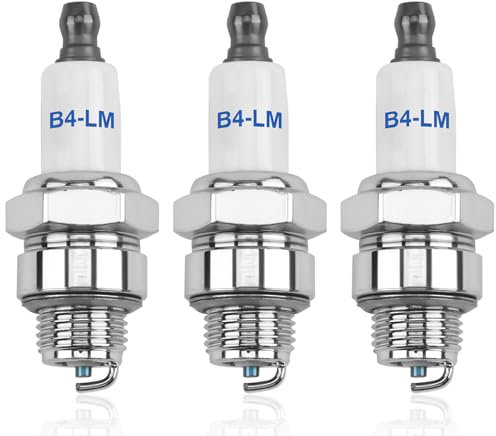 3 pezzi RJ19LM Incendiatrice 4-Tacto tagliaerba Spark Plug Ersatzen per Briggs & Stratton 796112 RJ19LM 796112S 802592 5095K 492167 591040 Motori 3121-C5-0041