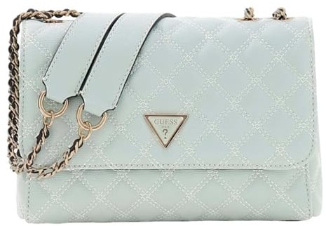 GUESS Umhängetasche Schultertasche Giully II 2 Compartment Convertible Flap Light Sage mint