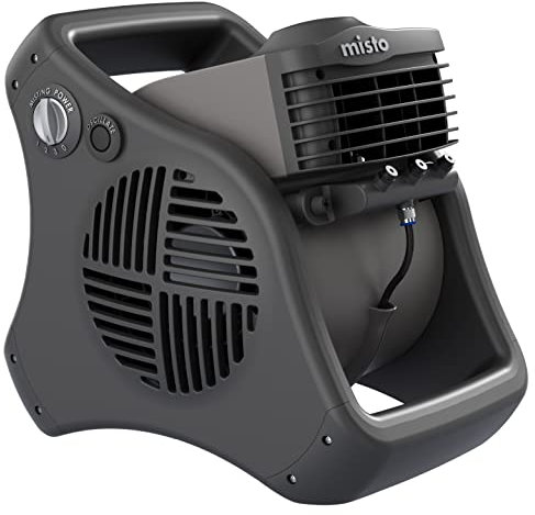 Lasko 7050 Misto Outdoor Misting Fan - Features Cooling Misters, Ideal for Camping, Patios, Picnics, & more