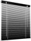 Victoria M. Persiana de Aluminio, Veneciana Fijación sin Taladrar, Incluye Clips de Sujeción Klemmfix, 120 x 130 cm, Negro