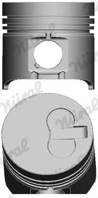 NÜRAL 87-104000-00 Kolben