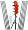 Brunnenandi Erdbohrer Made-in-Germany 160mm-10-Meter lang HIER-versch.-Längen VERLÄNGERBAR---- auch als Brunnenbohrer, Handerdbohrer, Erdlochbohrer, Brunnenbohrgerät, Pflanzbohrer, Zaunbohrer, Pfahlbohrer uvm. einsetzbar !