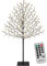 Monzana® Arbre Lumineux 220 LED 220 cm minuterie 8 Modes de lumière résistant aux intempéries décoration Noël Cerisier