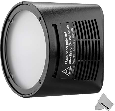 Godox H200R Round Flash Head per AD200 TTL Speedlite Flash e 200Ws Cordless Strobe Bare Bulb Monolight