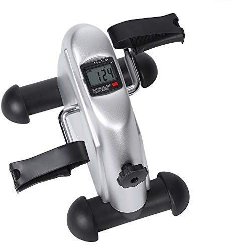 Unter Schreibtisch Fahrrad Pedal Exercise Bike Portable Hand Fu? Pedal Trainer Exercise Tool f¡§1r Gym Indoor, 37.5 x 34.5 x 30.5cm