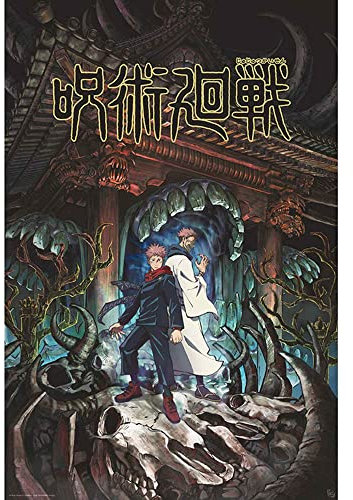 ABYstyle ABYDCO832 Jujutsu Kaisen Itadori & Sukuna Maxi-Poster 61 x 91,5 cm