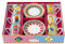 EASY LIFE Ensemble de 6 tasses à café et soucoupes en porcelaine SILICY dans une boîte cadeau de 100 ml