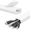 TV Cord Hider - 39in(3xL13in) Cord Covers for Wall Mounted TV Cable Hider Wall Kit | Wire Hiders for TV on Wall, Wire Covers for Cords, Cord Concealer Hide Cords, 1.5 W*0.75 H, White