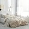 Lanqinglv Bettwäsche 135x200 cm 4teilig Beige Mikrofaser Einfarbig ÖKO-TEX Bettwäsche Set 2 Bettbezüge 135 x 200cm mit Reißverschluss + 2 Kissenbezüge 80 x 80 cm