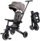 FYLO Xplor Kids Trike Foldable Tricycle Toddler With Parent Handles - Grey Olive | For-Your-Little-One Foldable Baby Trike with Parent Handle – Suitable for Ages 10m-5y, Smart 8-in-1 Design