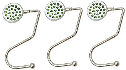 Taicols 3 Stück Tisch Handtaschenhalter Haken, Tischhaken, Antirutsch Taschenhaken Halterung, für Einkaufstasche Esstisch Haken, Schreibtisch Sicherheit Hängehaken, Weihnachtsstrumpf Haken