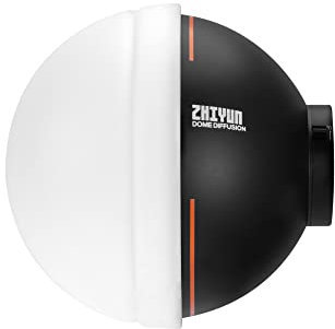 ZHIYUN Diffuser Dome für X60/ CX100/ G60/ X100 Videoleuchte mit ZY Mount